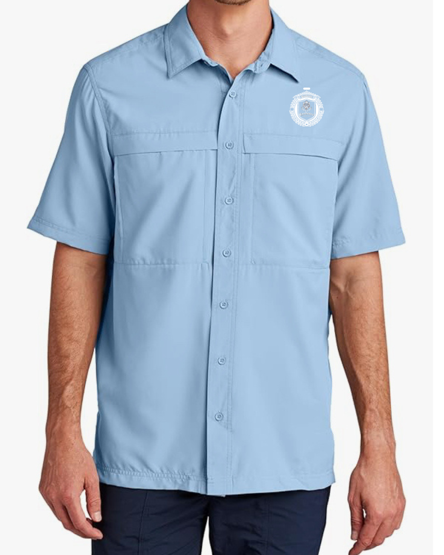 Credence Botton up short sleeve shirt