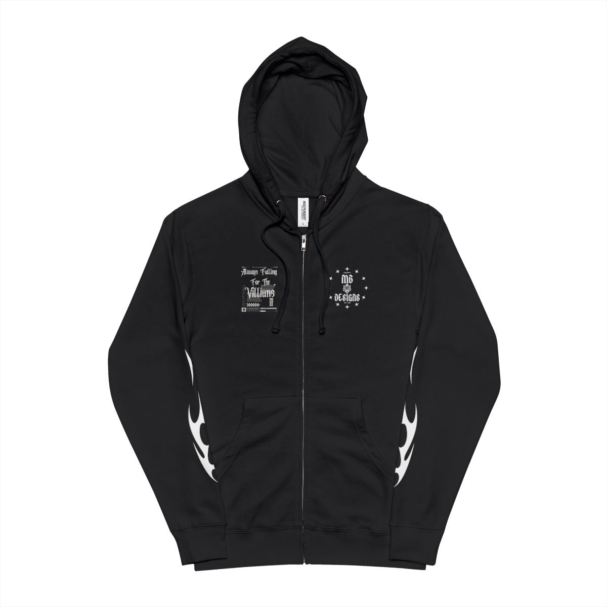 Always Falling for The Villain’s Zip Up Hoodie