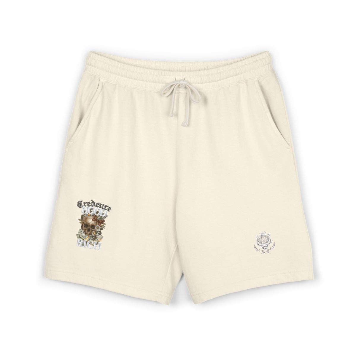 Hood Rich fleece shorts