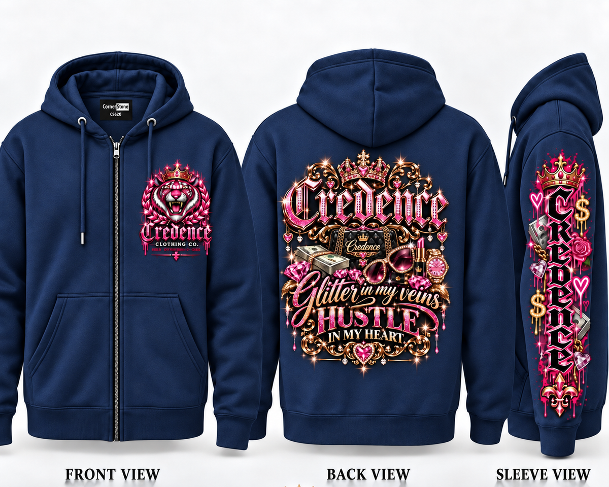 Credence zip up hoodie