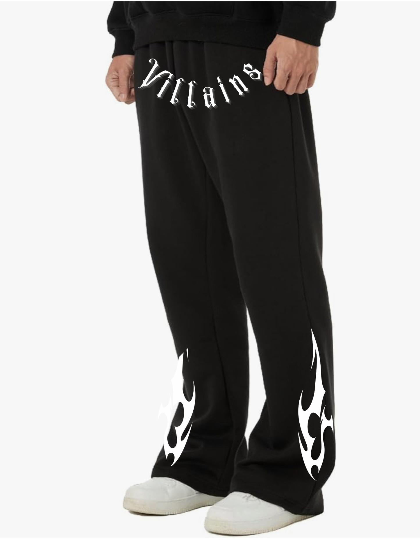 Villains flare joggers