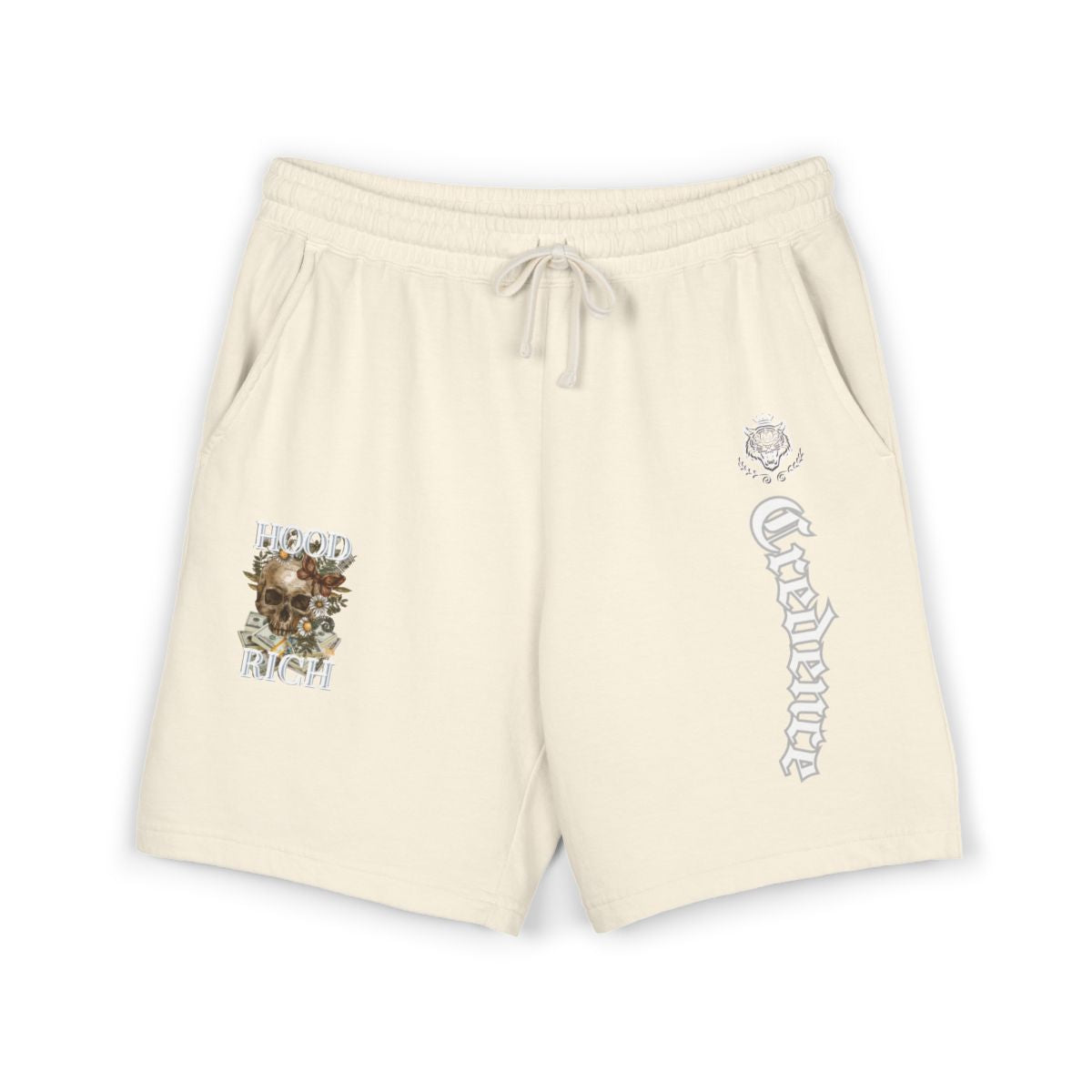 Hood Rich fleece shorts