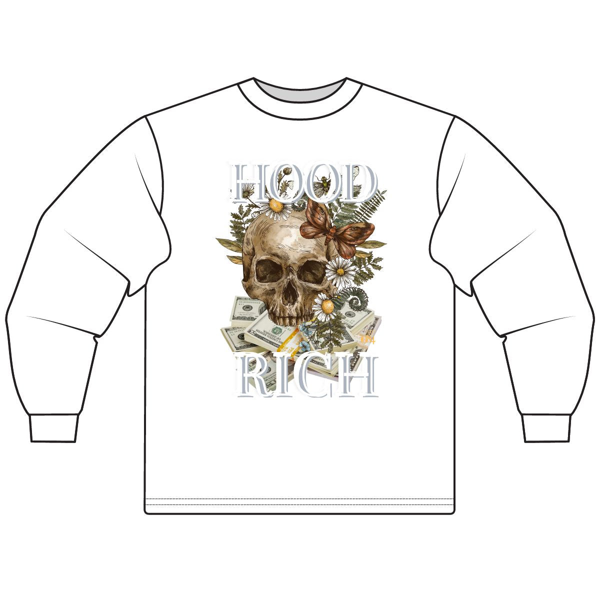 Hood Rich long sleeve shirt