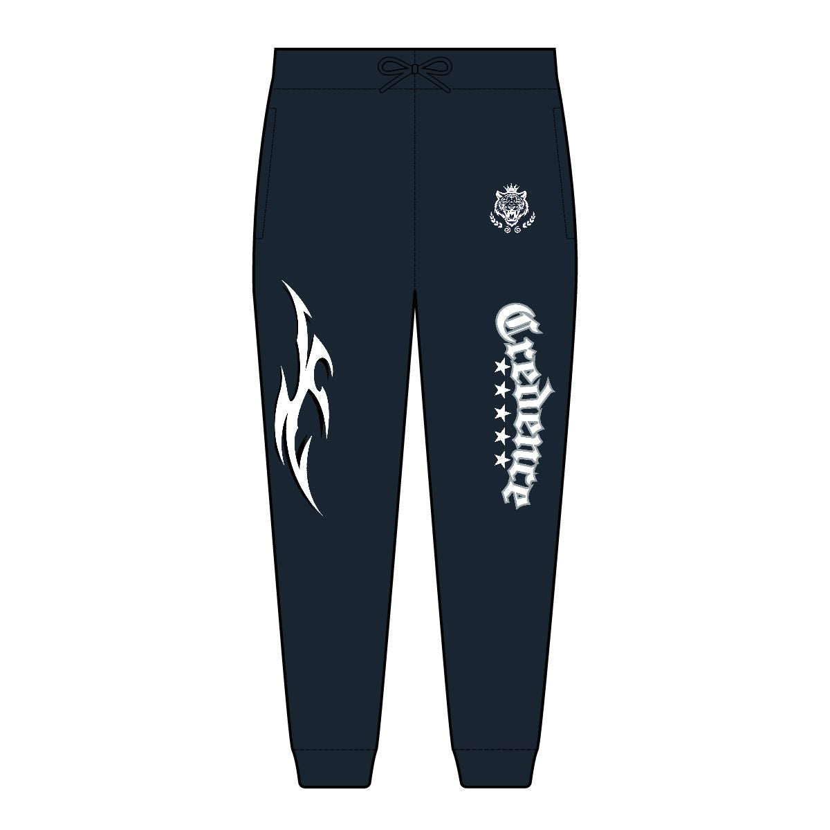 Credence Star Jogger (embroidery design