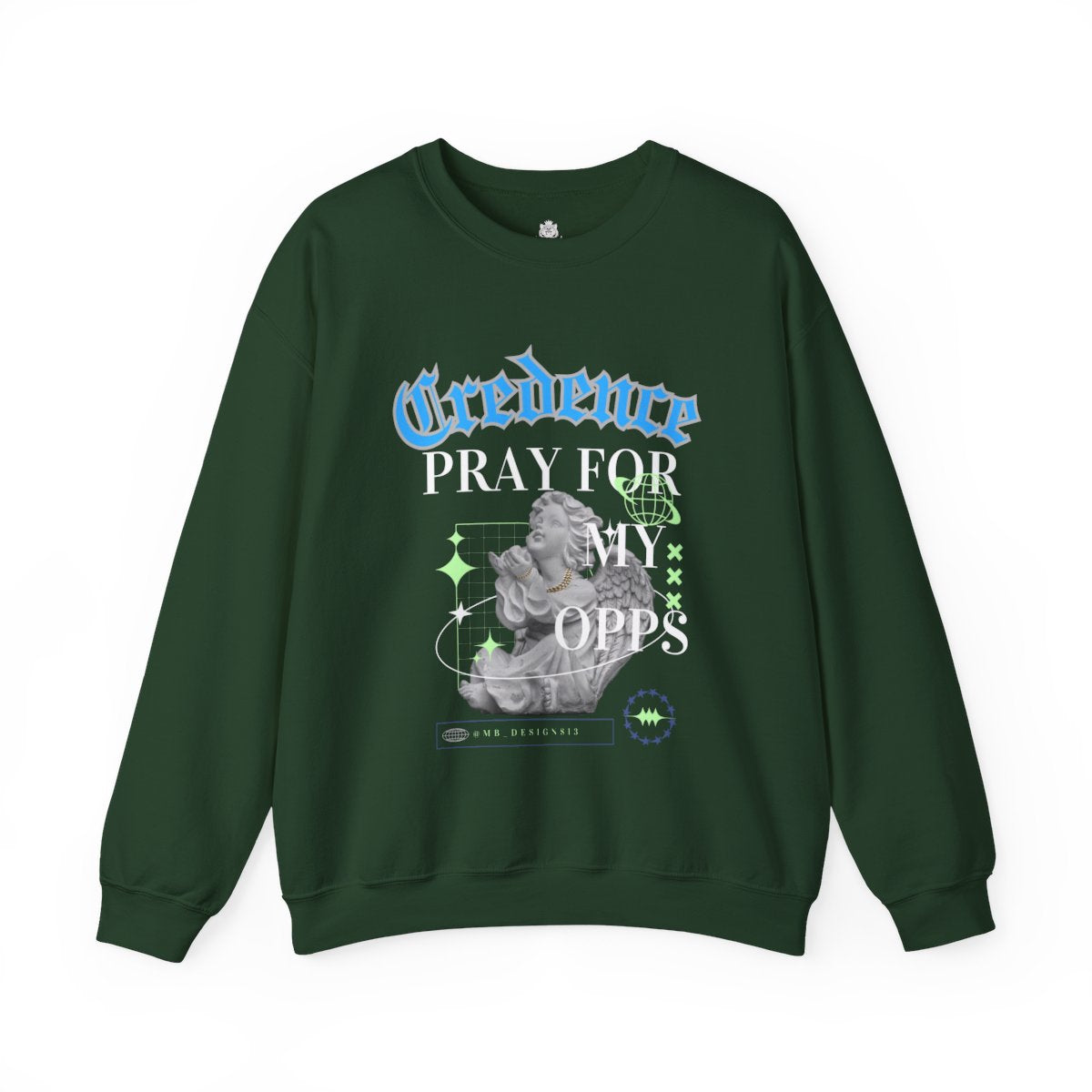 Credence Pray for my opps sweater