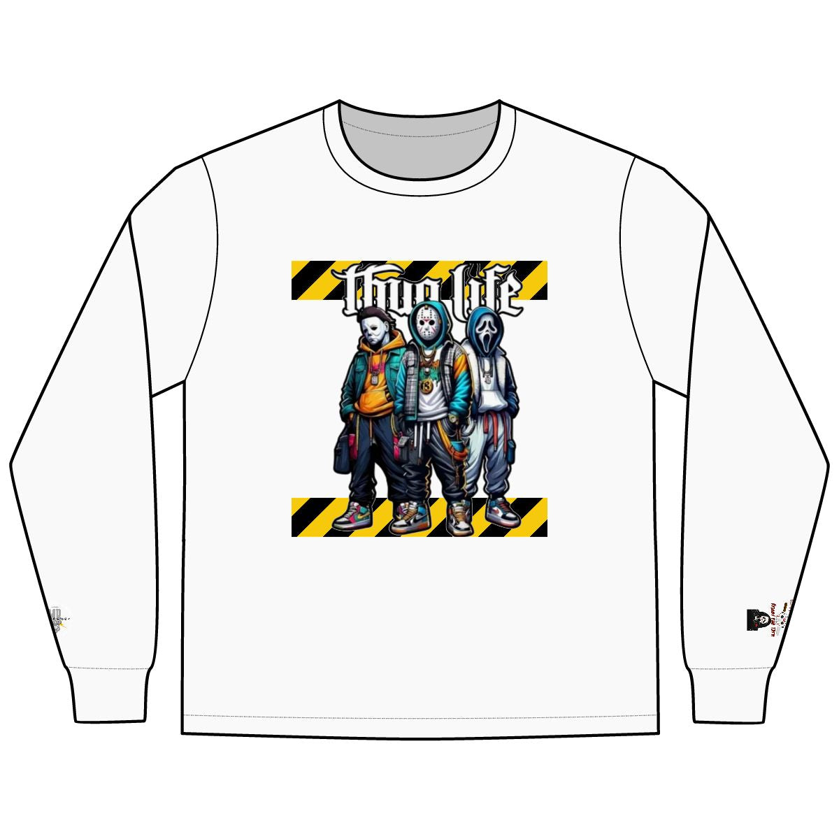 Thug Life Halloween Long sleeve T shirts