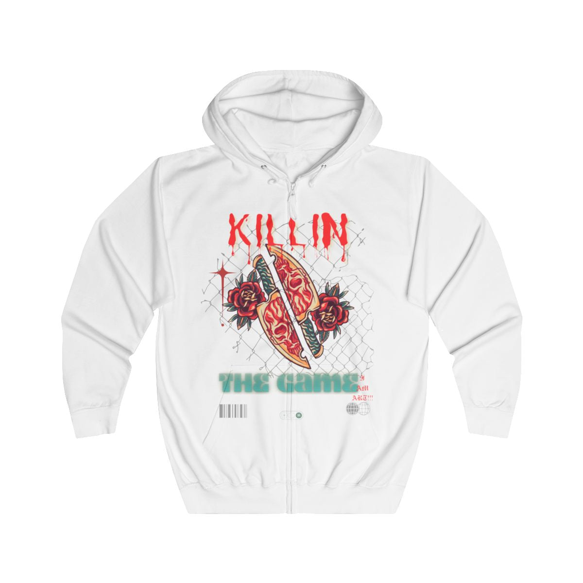 Killin the Game Zip Up Hoodie