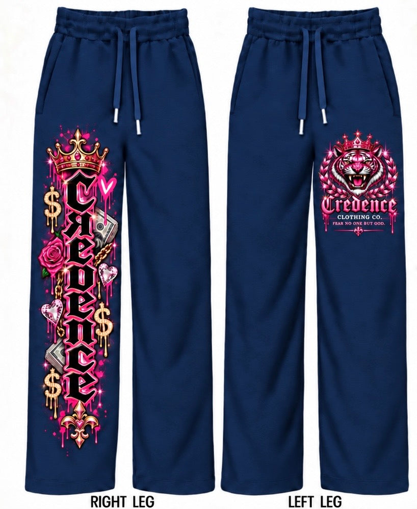 Credence pink joggers