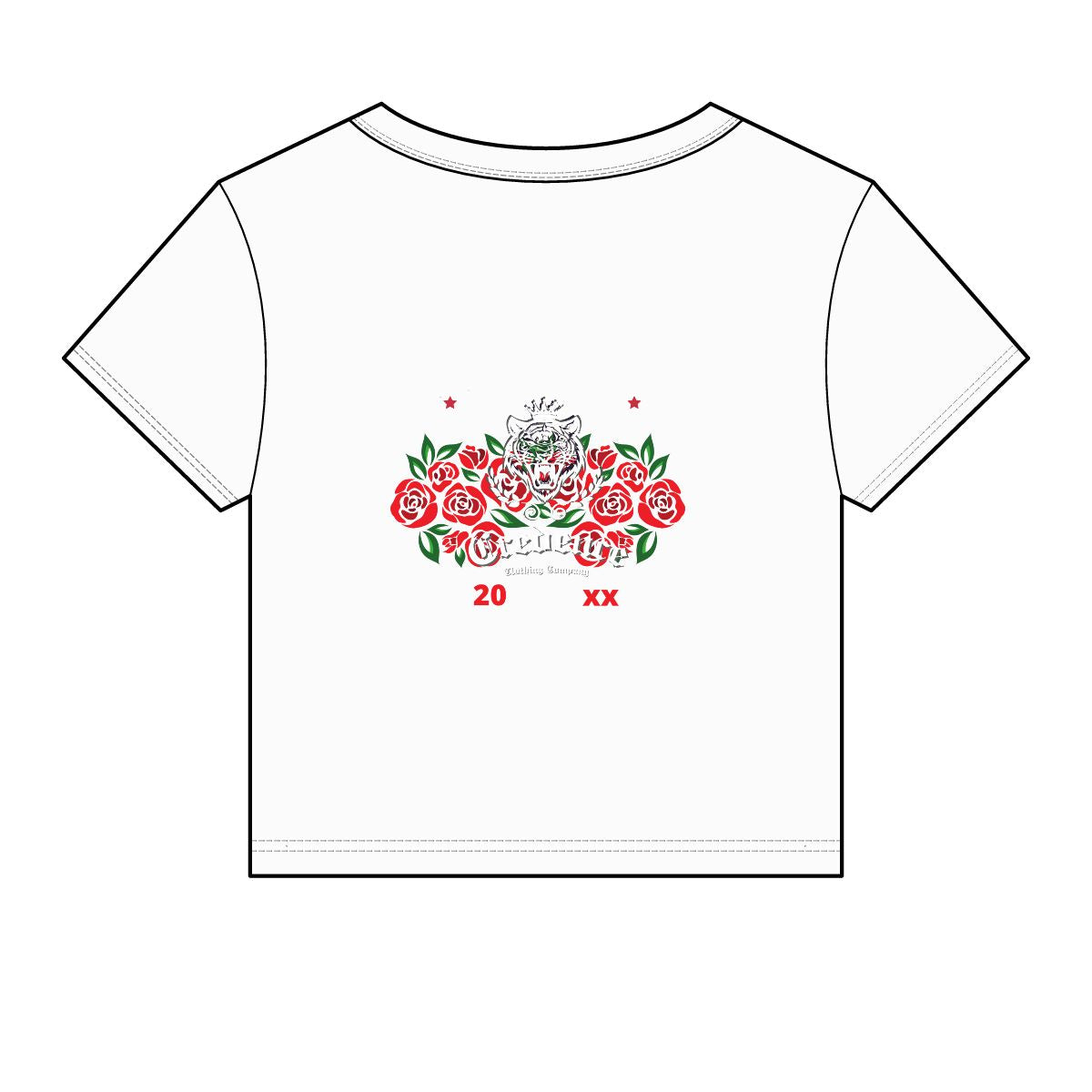 Innocent Woman’s micro rib baby tee
