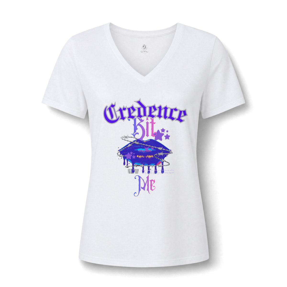 Credence Bit Me (V-Neck t-shirt