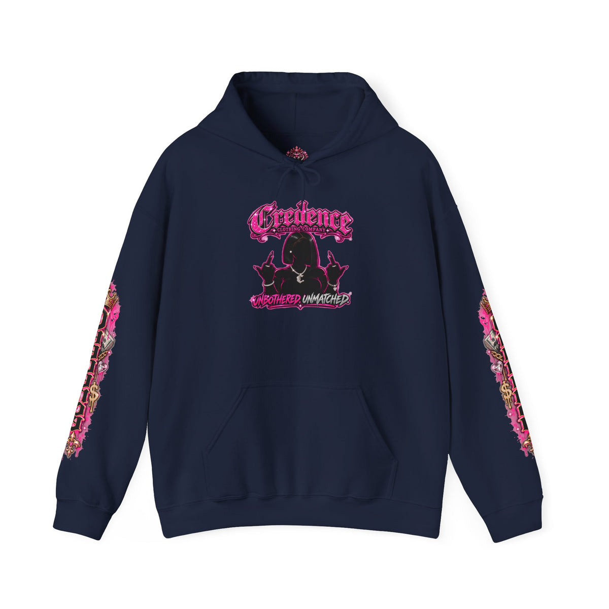 Credence unbothered and unmatched hoodie