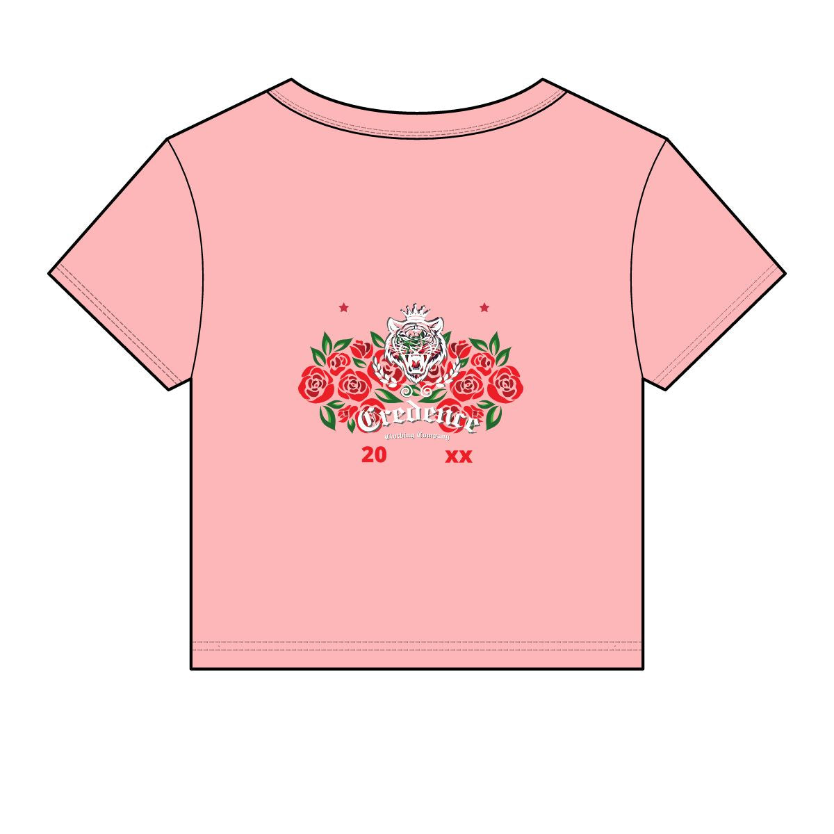 Heartless Woman Micro Rib Baby Tee