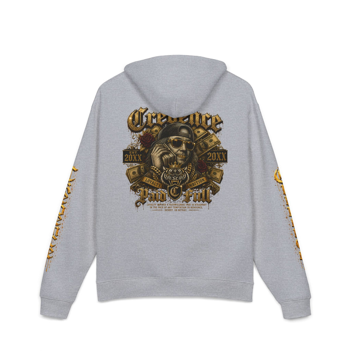 Credence paid in full pullover hoodie