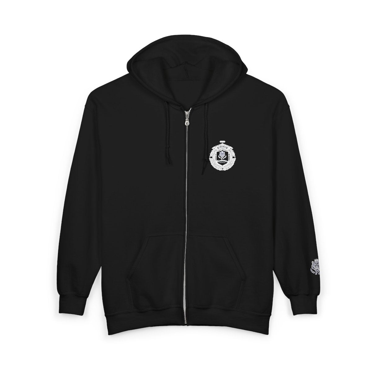 Credence Star zip up hoodie embroidered