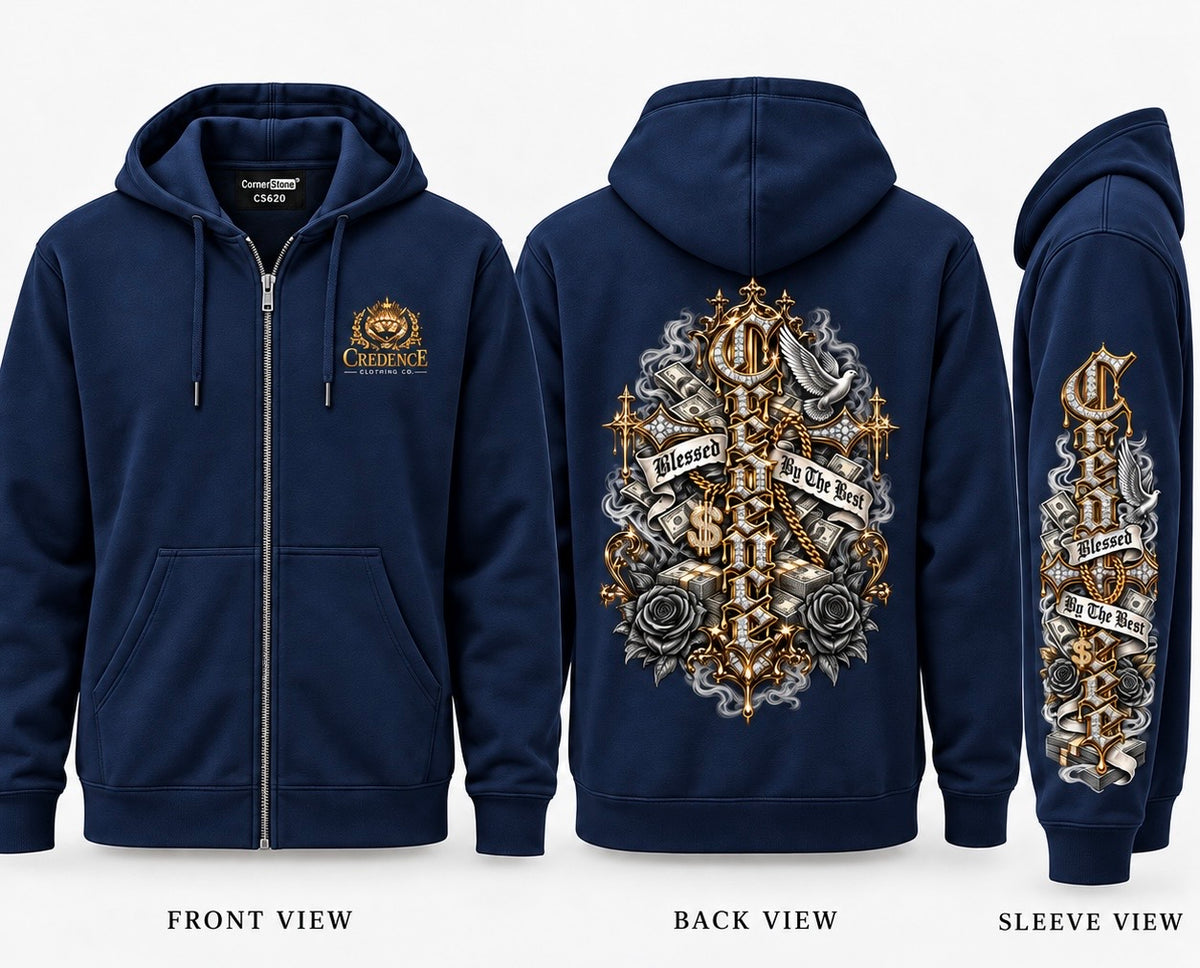 Credence Zip up hoodie