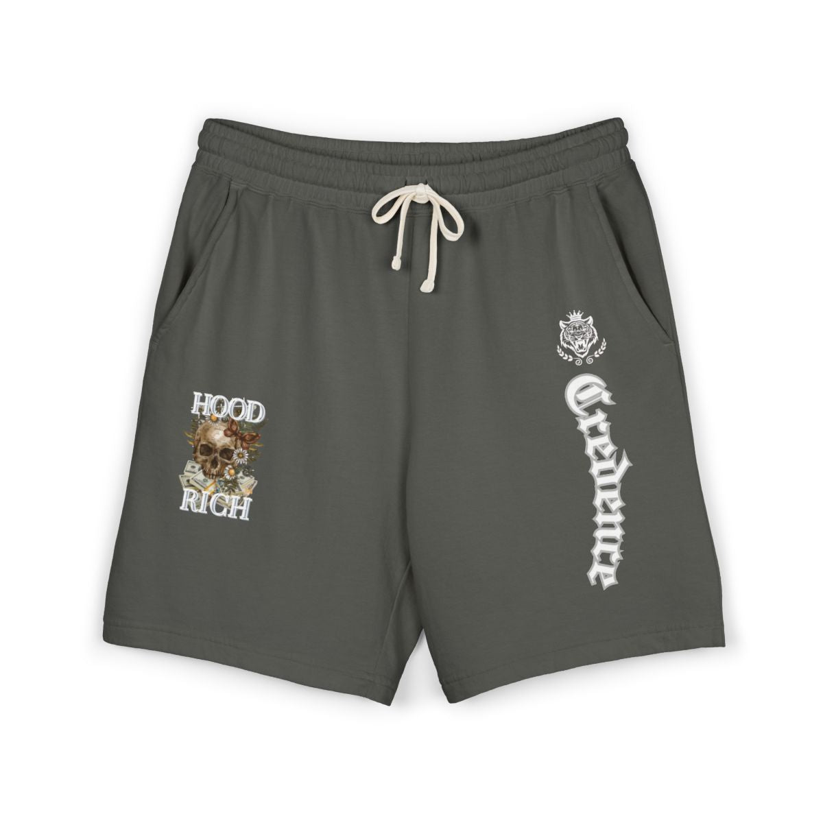 Hood Rich fleece shorts