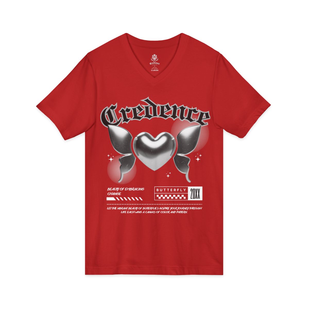Love women’s jersey v-neck T-shirt (short sleeve