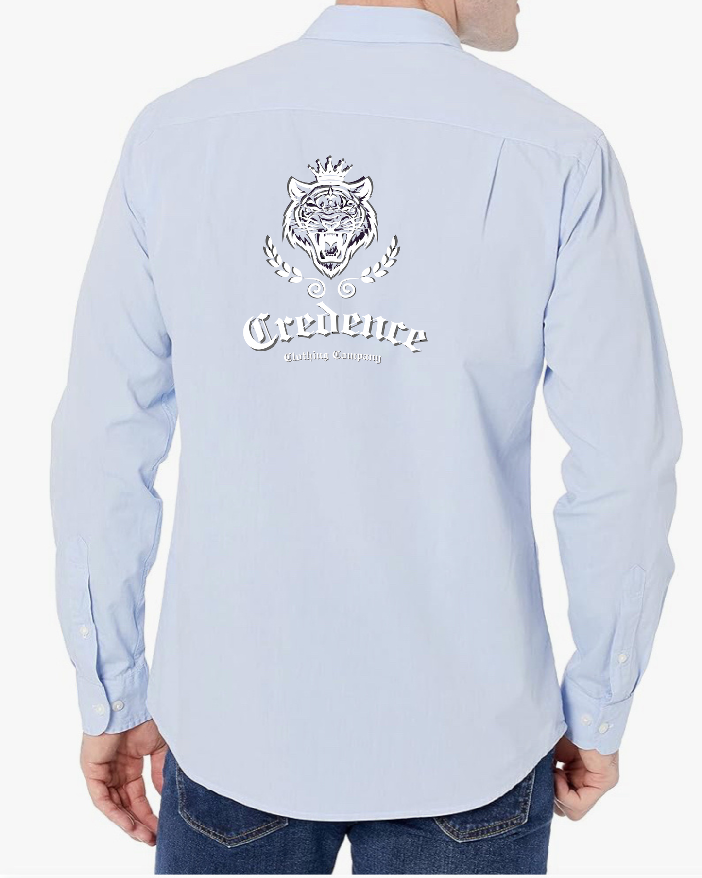 Mbdesigns Men’s Long Sleeve Botton Up Shirt