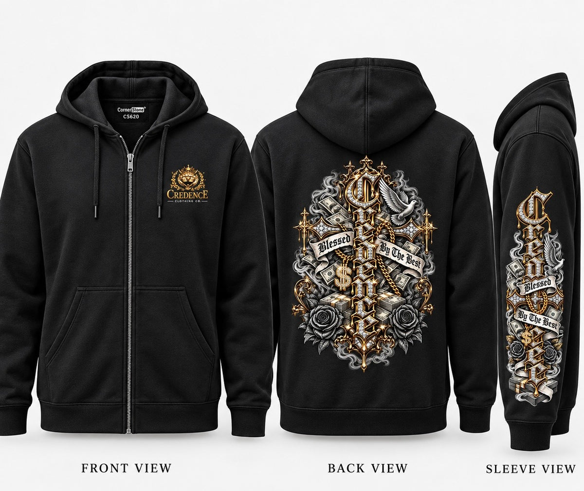 Credence Zip up hoodie