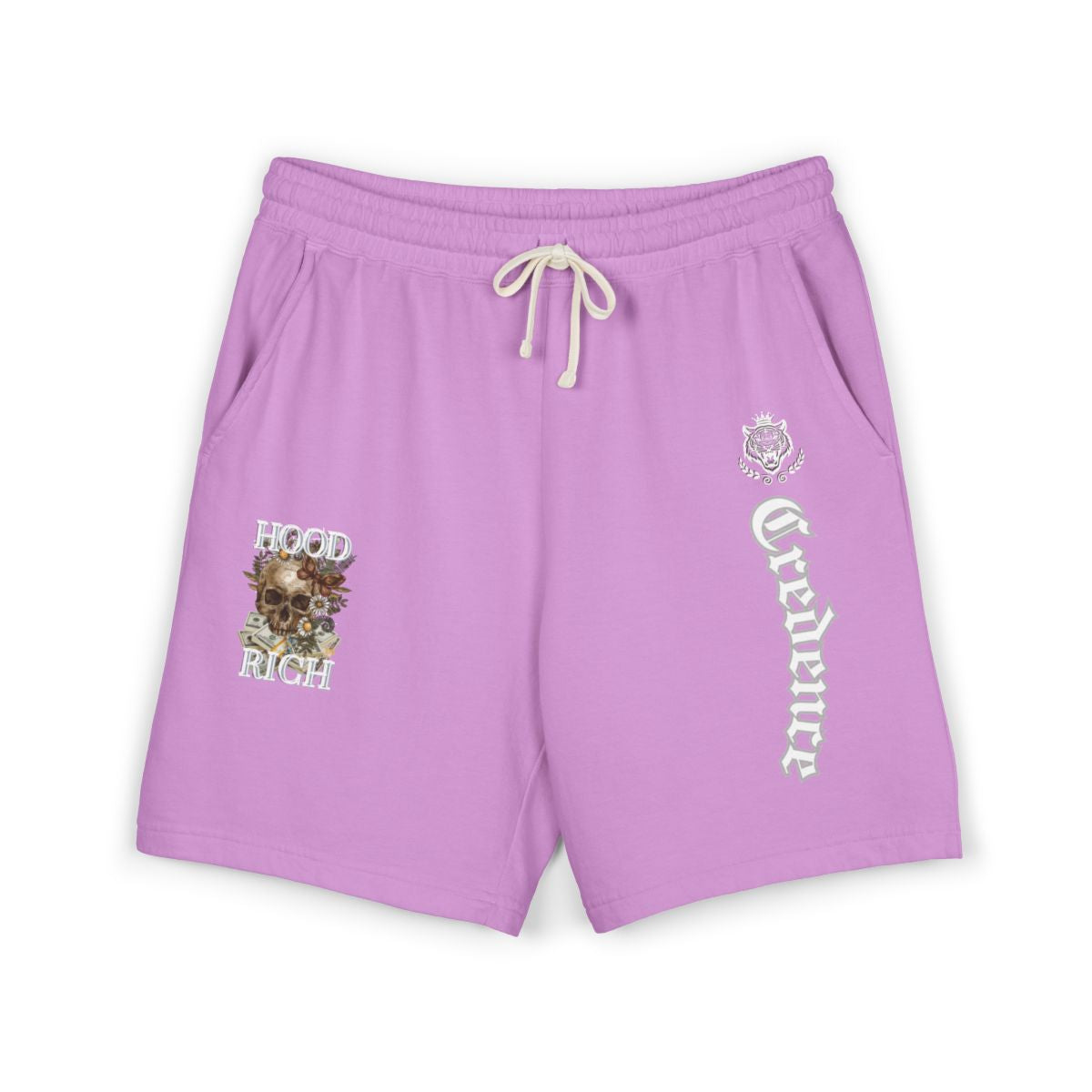 Hood Rich fleece shorts