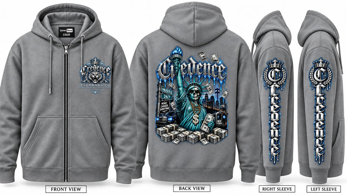 Credence zip up hoodie