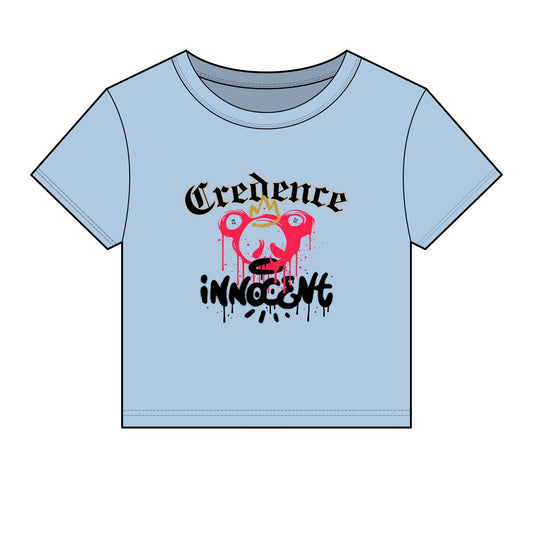 Innocent Woman’s micro rib baby tee