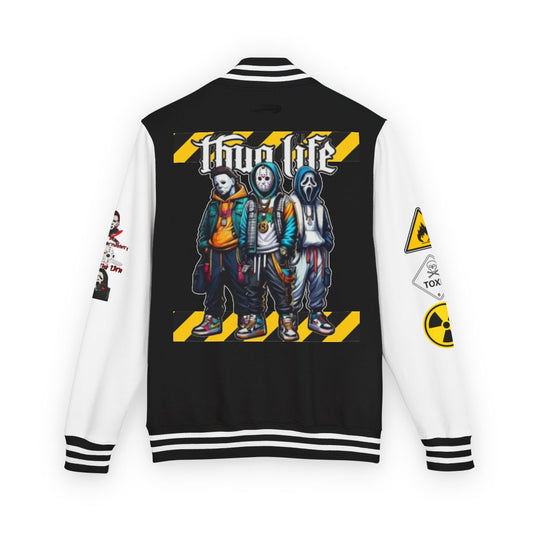 Thug Life Halloween Varsity Jacket