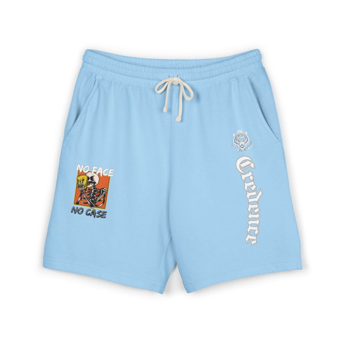 No face no case shorts