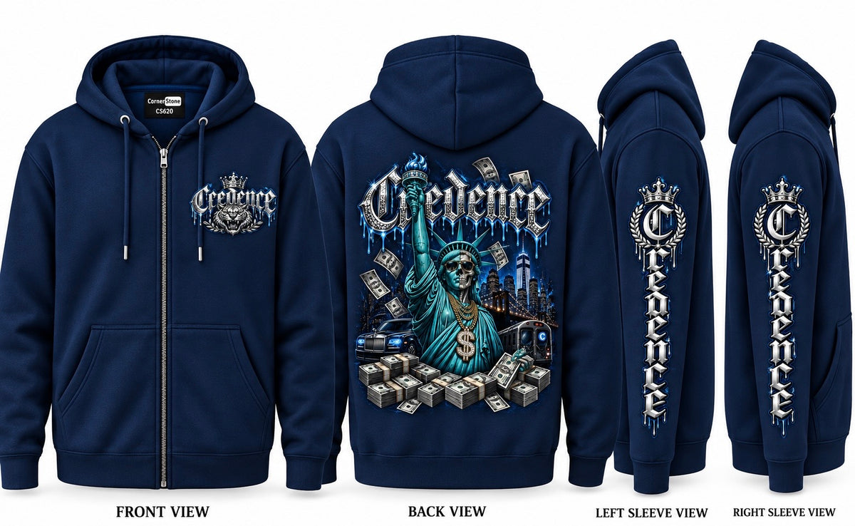 Credence zip up hoodie