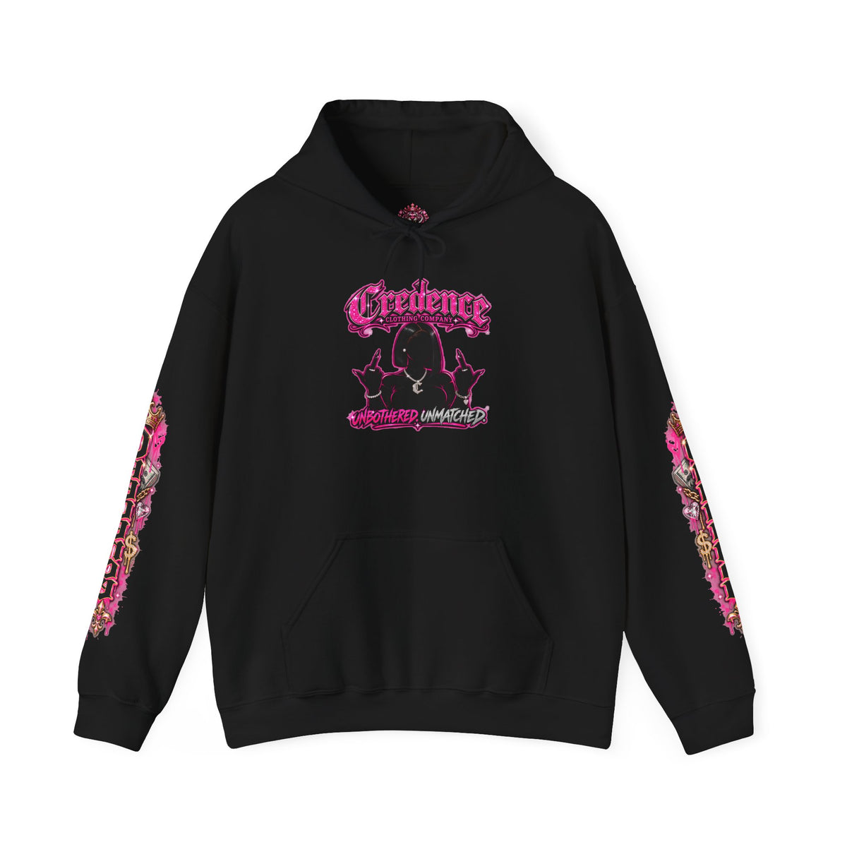 Credence unbothered and unmatched hoodie