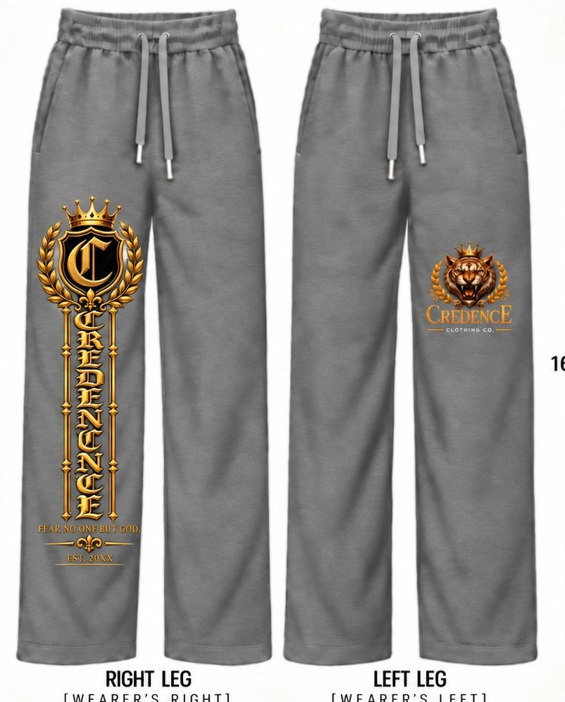 Credence Gold joggers