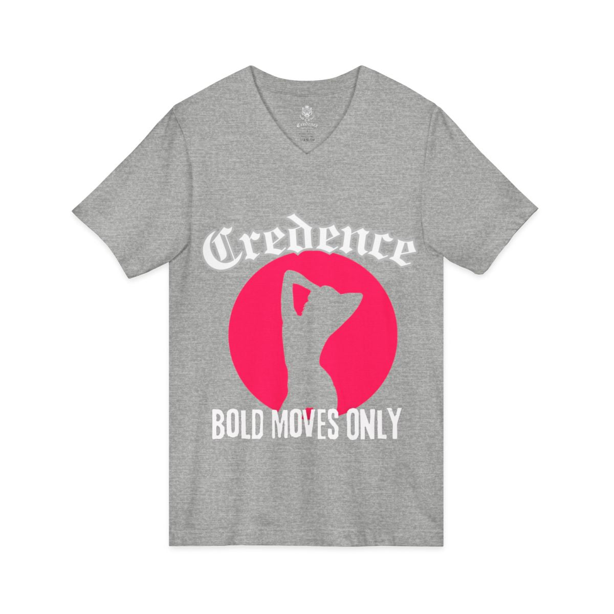 Bold moves jersey v-neck t-shirts (short sleeve