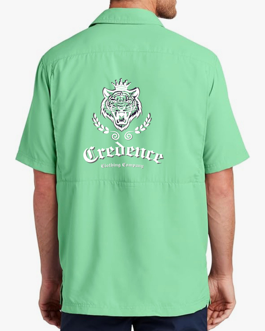 Credence Botton up short sleeve shirt