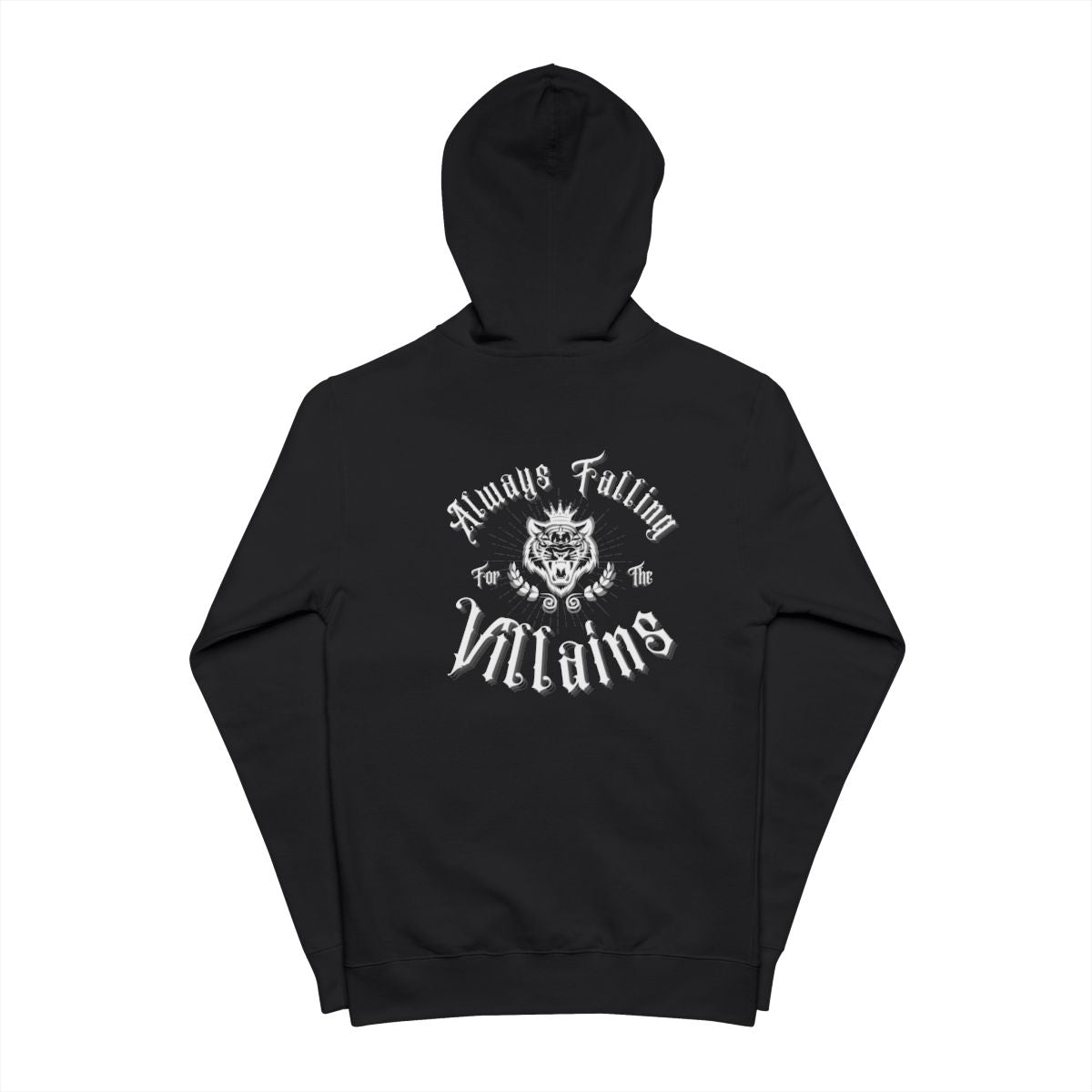Always Falling for The Villain’s Zip Up Hoodie