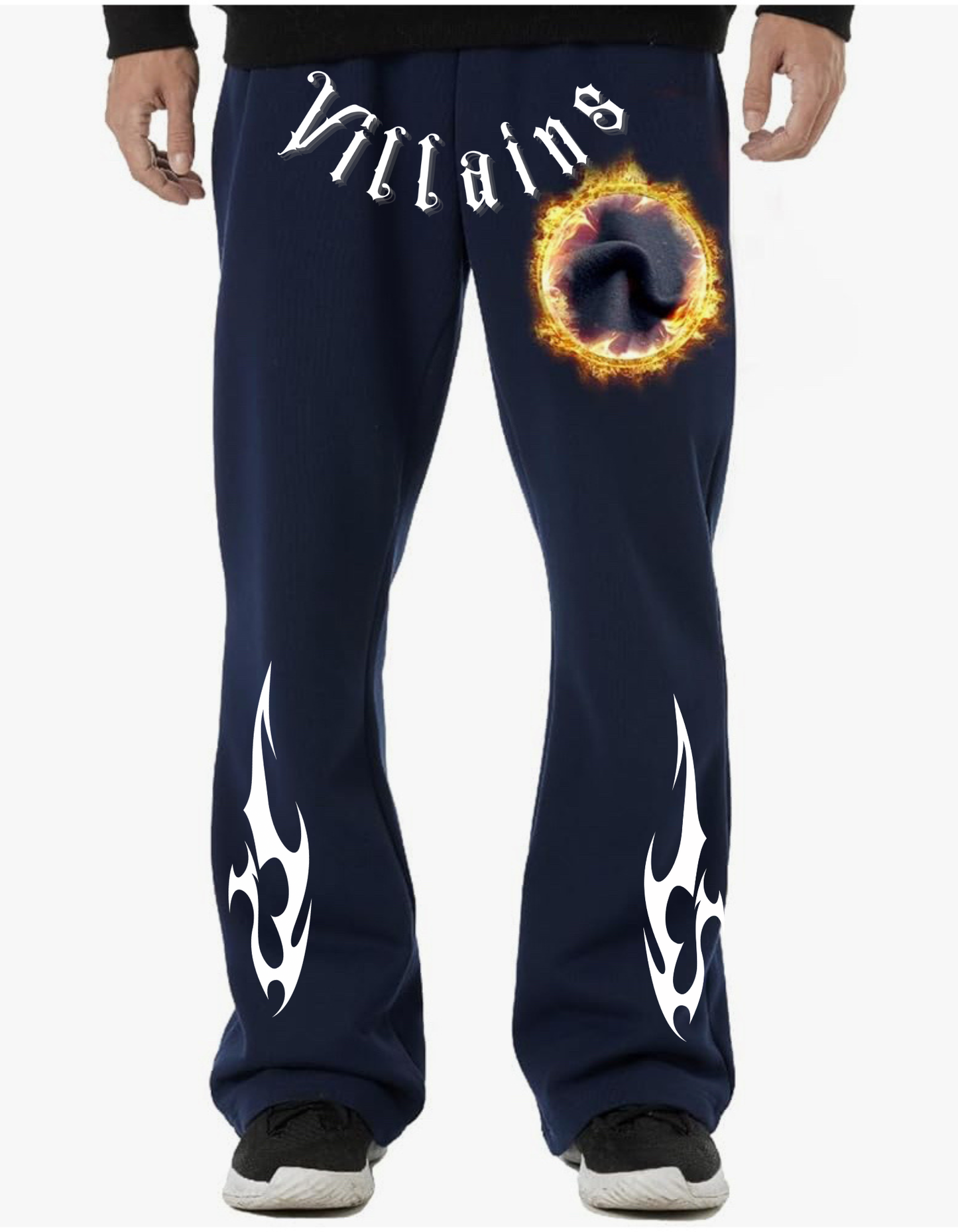 Villains flare joggers