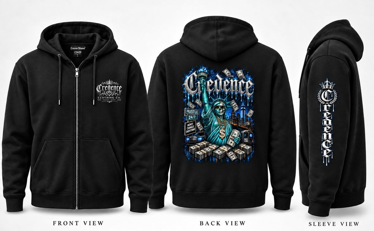 Credence zip up hoodie