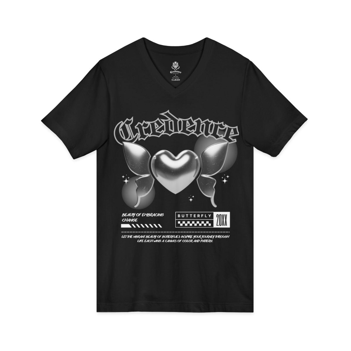 Love women’s jersey v-neck T-shirt (short sleeve