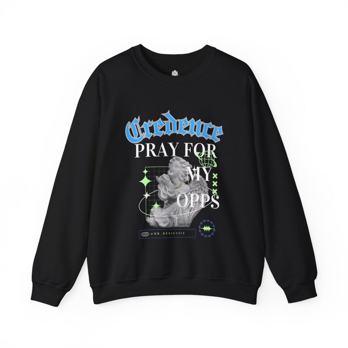 Credence Pray for my opps sweater