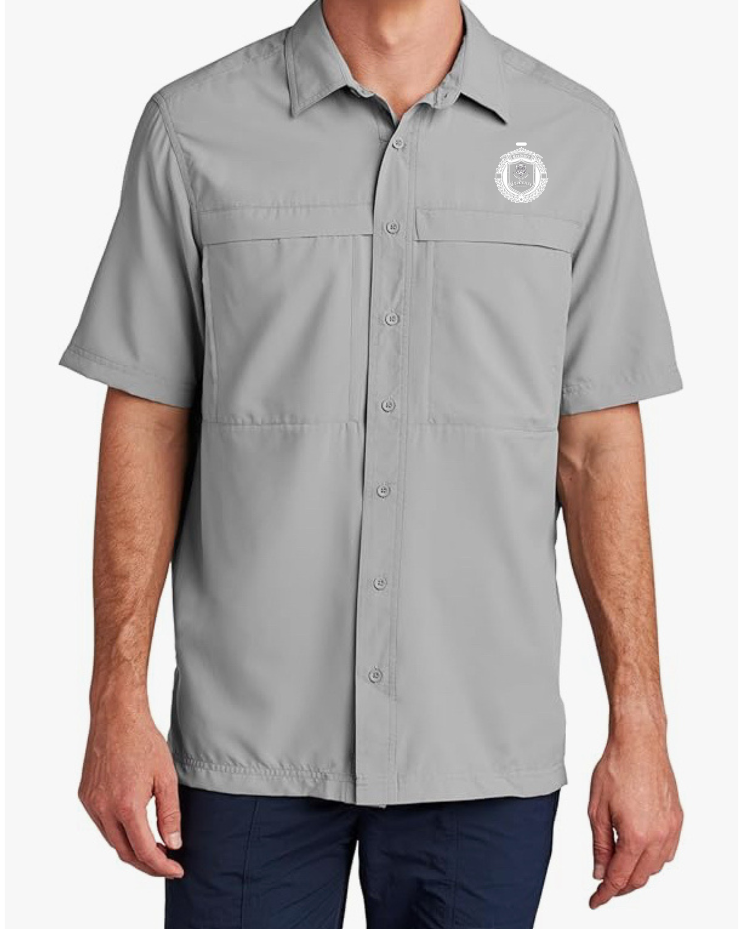 Credence Botton up short sleeve shirt