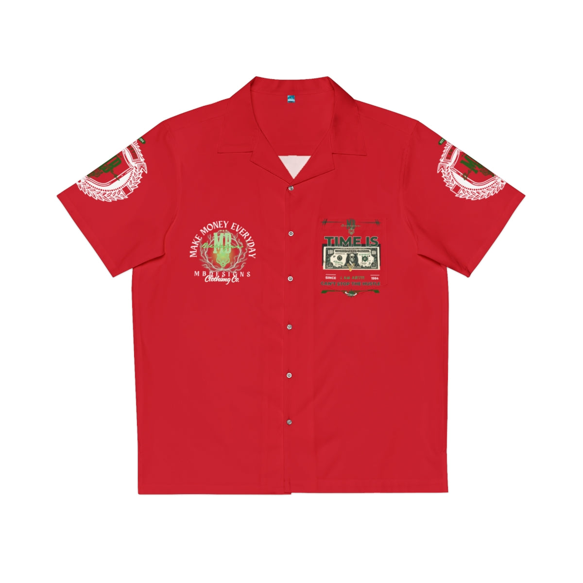 Loyal To The Bag Botton up shirt