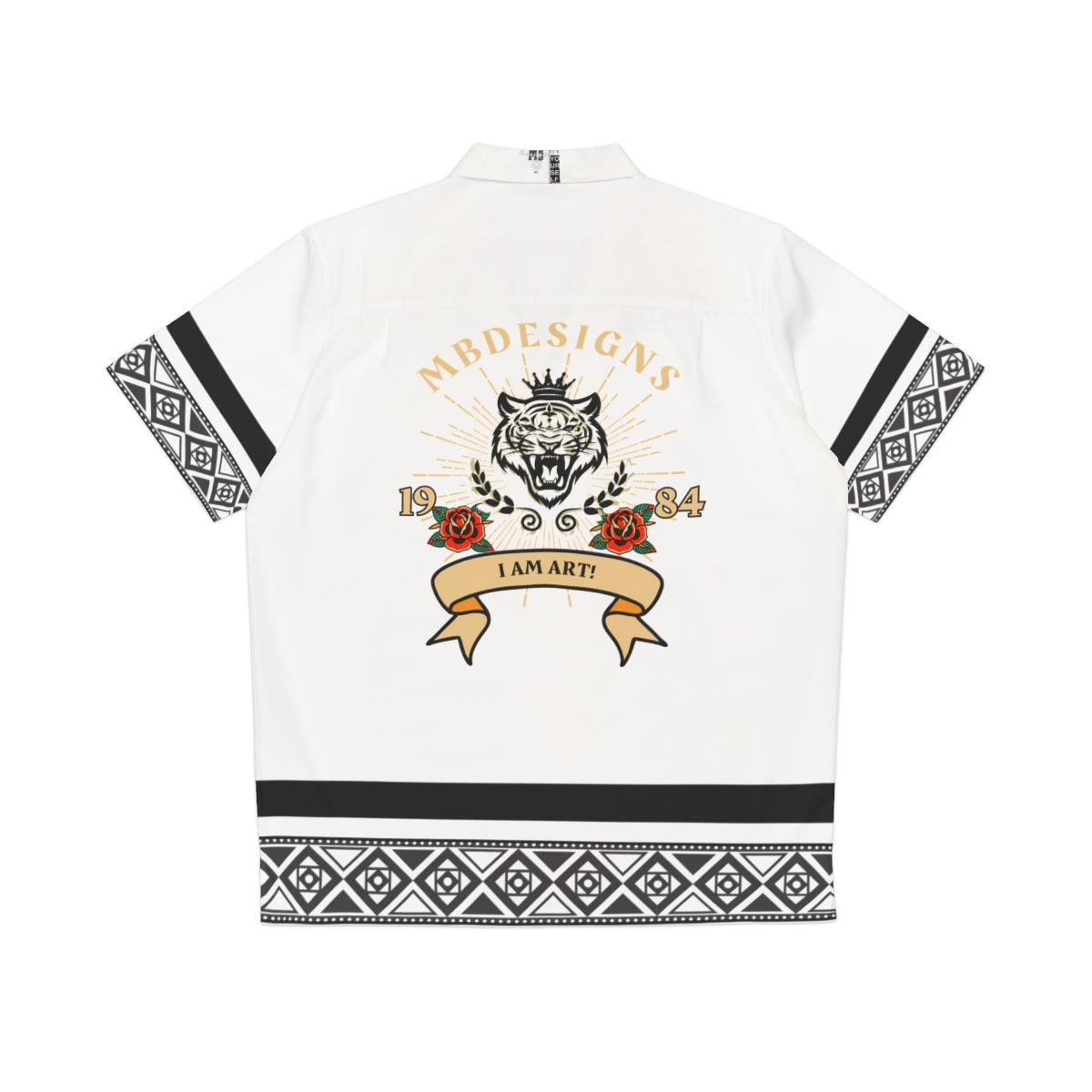 I Am Art!!! Summer Vibes Botton up Shirt