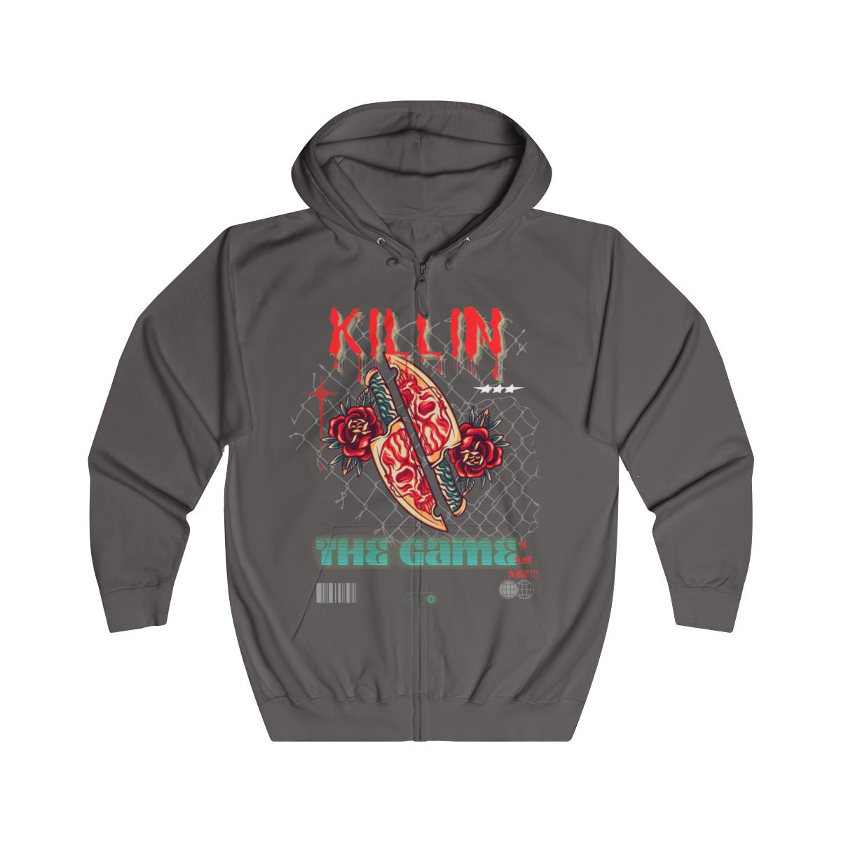 Killin the Game Zip Up Hoodie