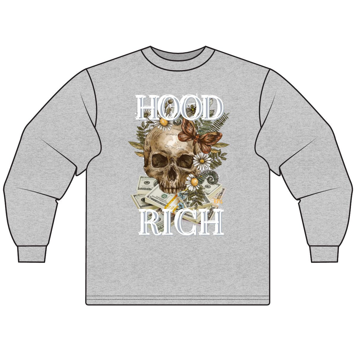 Hood Rich long sleeve shirt