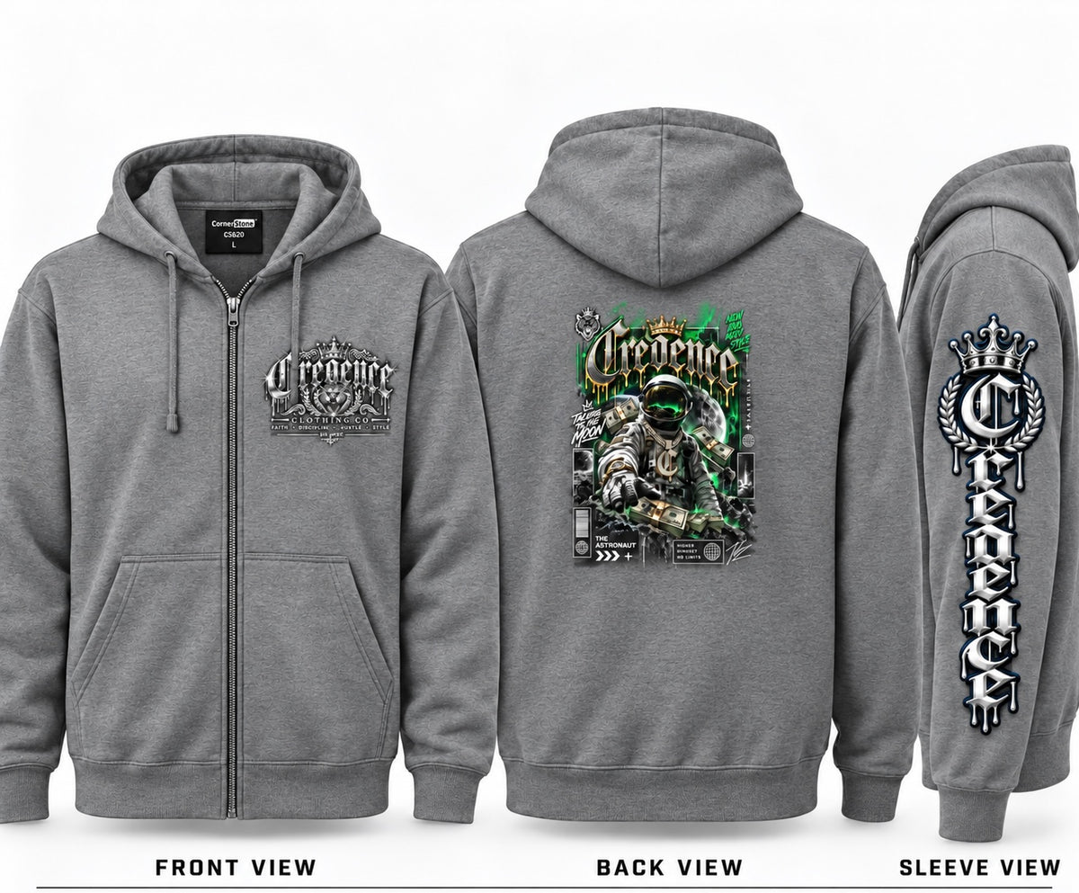 Credence zip up hoodie