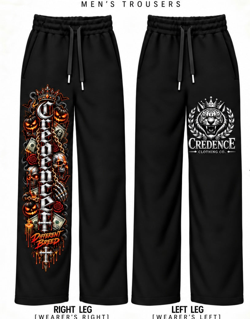 Jack-o-lantern joggers