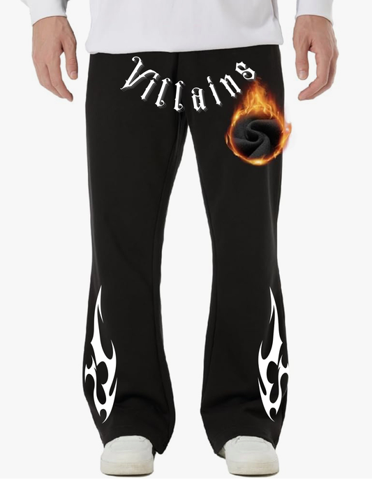 Villains flare joggers