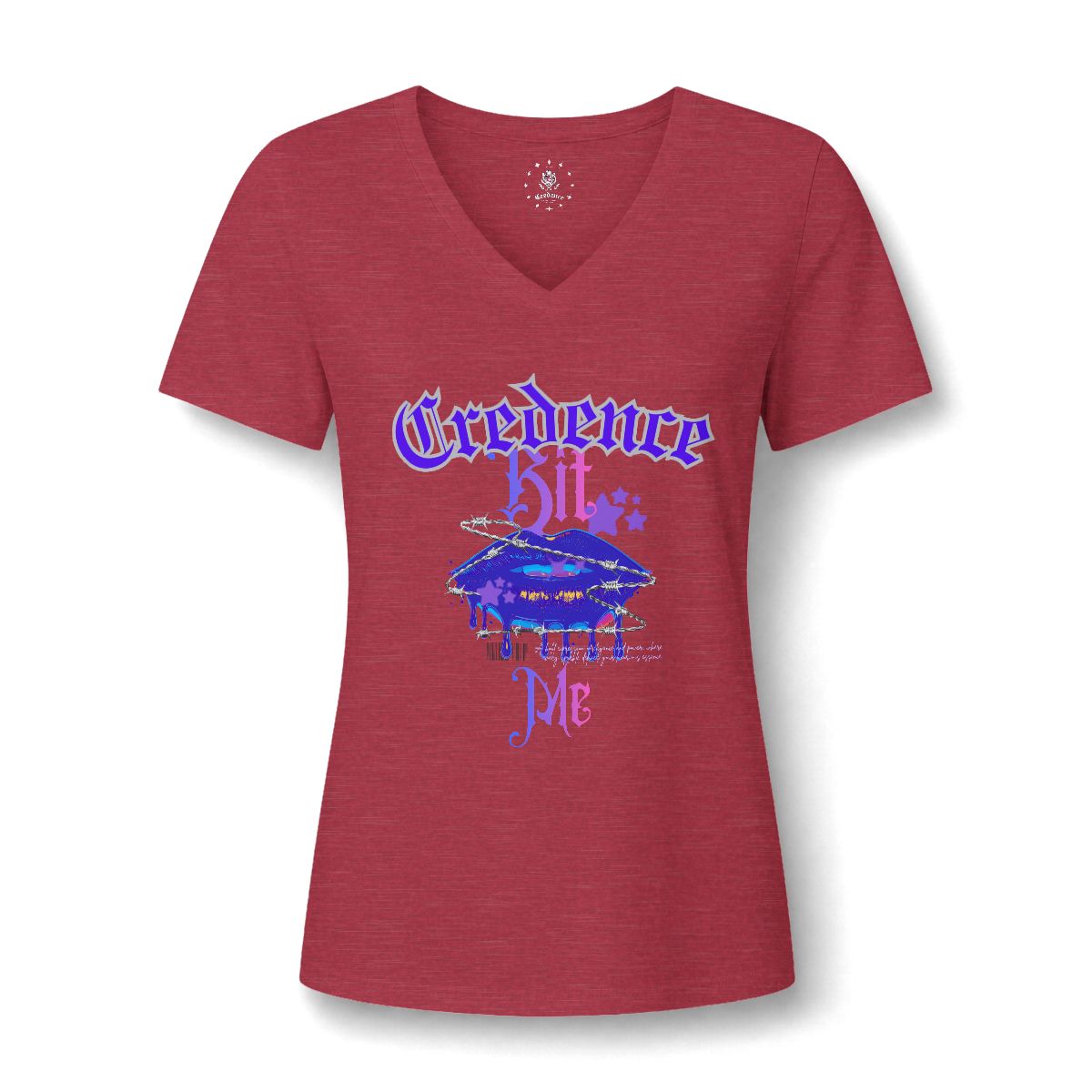 Credence Bit Me (V-Neck t-shirt