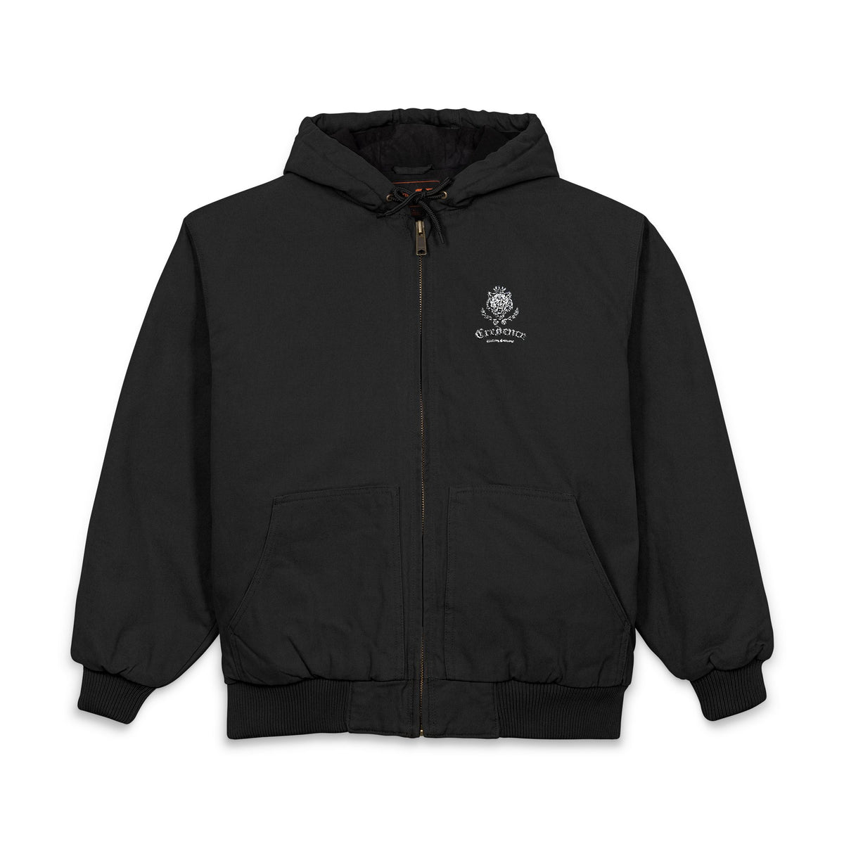 Credence hooded jacket embroidered