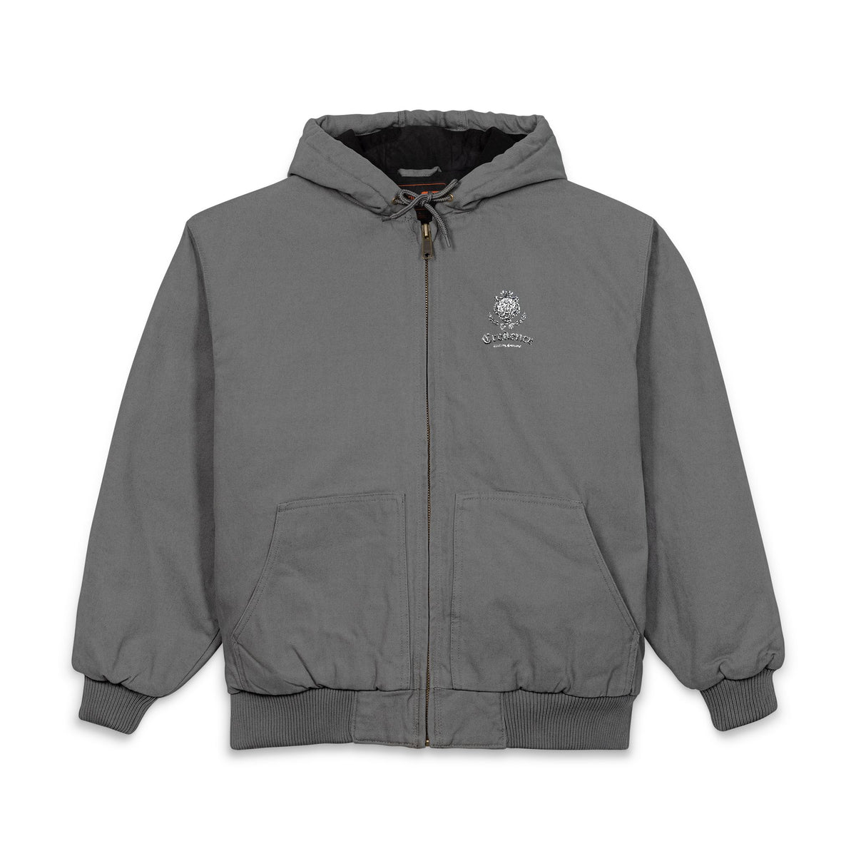 Credence hooded jacket embroidered