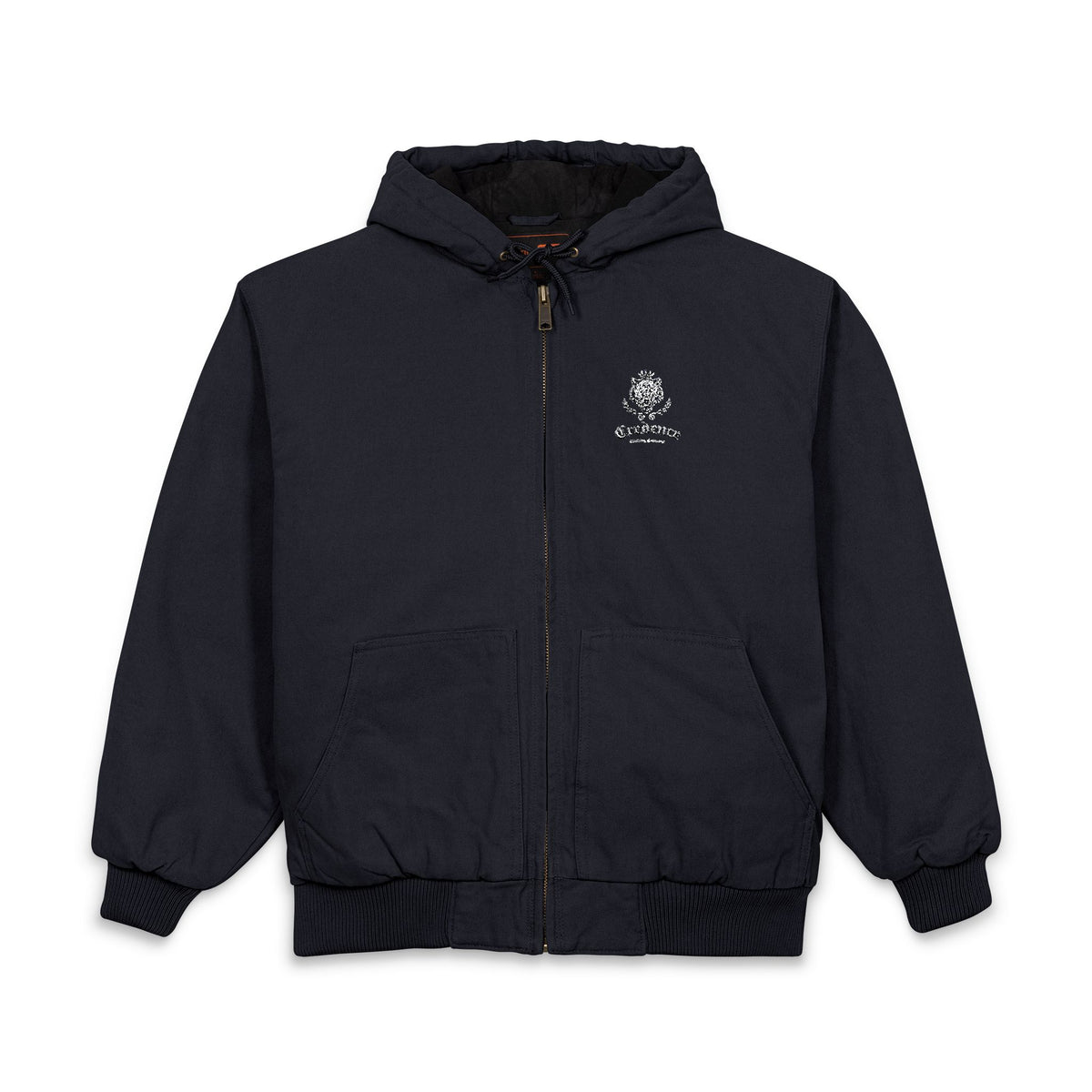 Credence hooded jacket embroidered